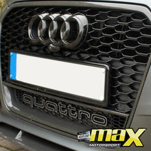 Load image into Gallery viewer, Universal Audi Quattro Grille Badge maxmotorsports
