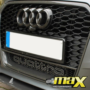 Universal Audi Quattro Grille Badge maxmotorsports