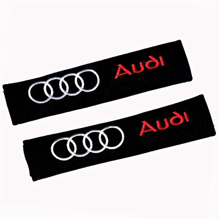 Universal Audi Seatbelt Pads (Cloth) maxmotorsports