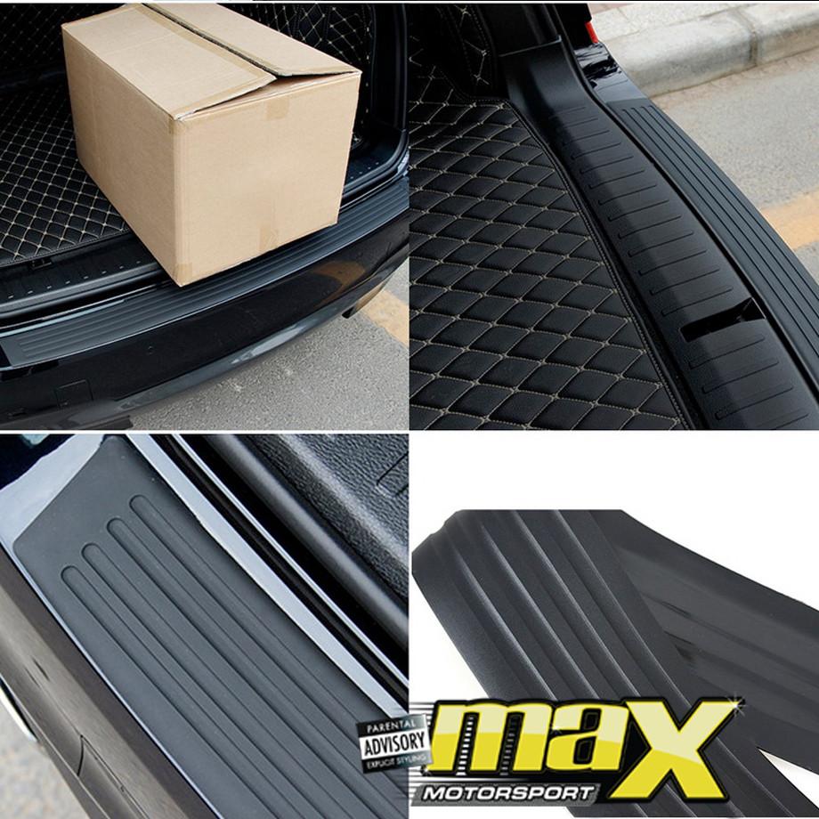 Boot String Protector Universal Black Rubber Boot Protector Strip – Max Motorsport