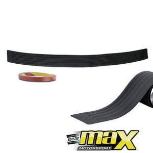 Universal Black Rubber Boot Protector Strip maxmotorsports