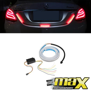 Universal Boot/Trunk LED Strip Light - Red/Amber maxmotorsports