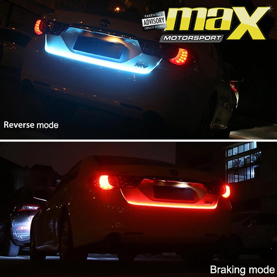 Universal Boot/Trunk LED Strip Light - Red/Amber maxmotorsports