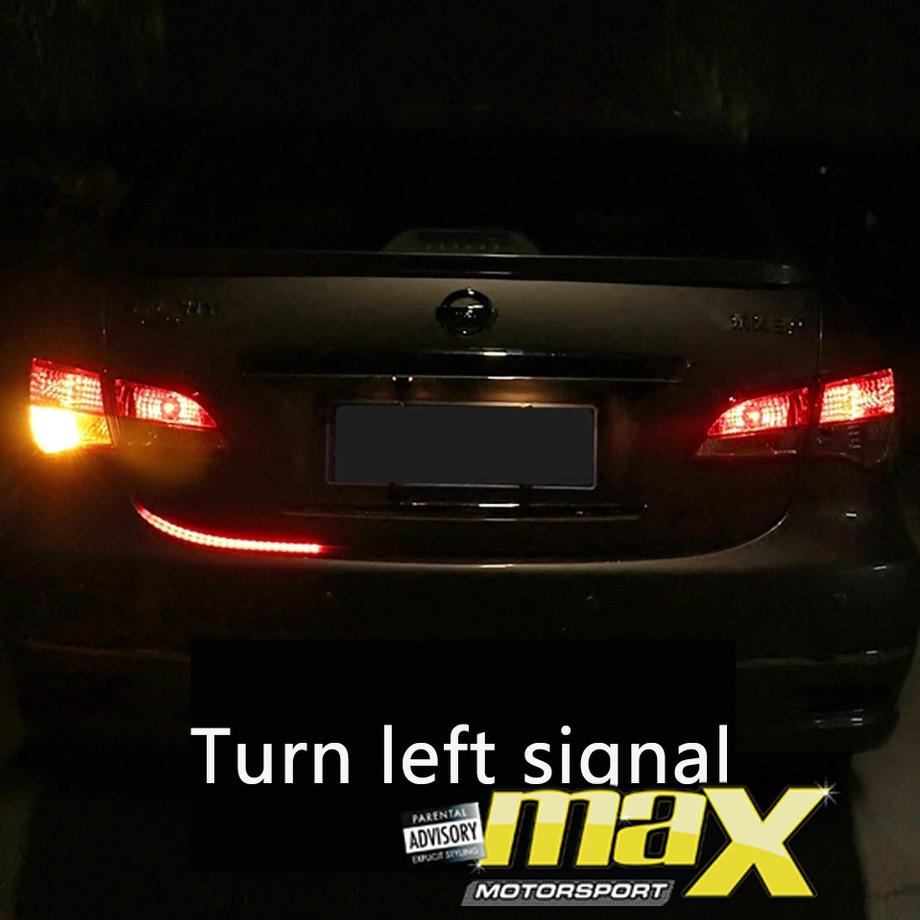 Universal Boot/Trunk LED Strip Light - Red/Amber maxmotorsports