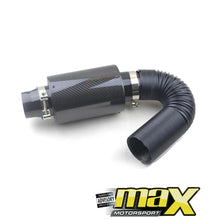 Load image into Gallery viewer, Universal Carbon Air Intake Kit maxmotorsports
