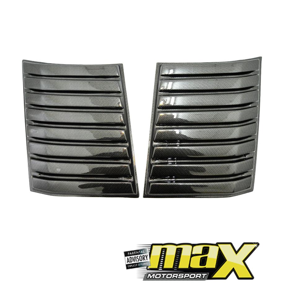 Universal Carbon Fibre Bonnet Vents maxmotorsports