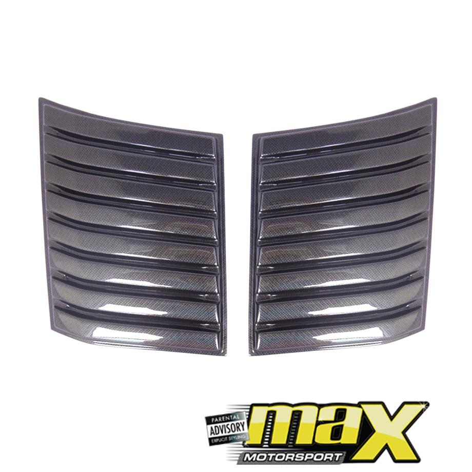 Universal Carbon Fibre Bonnet Vents maxmotorsports