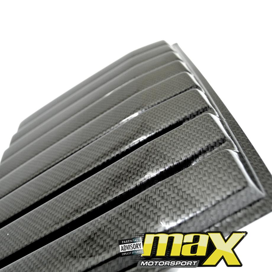 Universal Carbon Fibre Bonnet Vents maxmotorsports