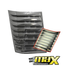 Load image into Gallery viewer, Universal Carbon Fibre Bonnet Vents maxmotorsports
