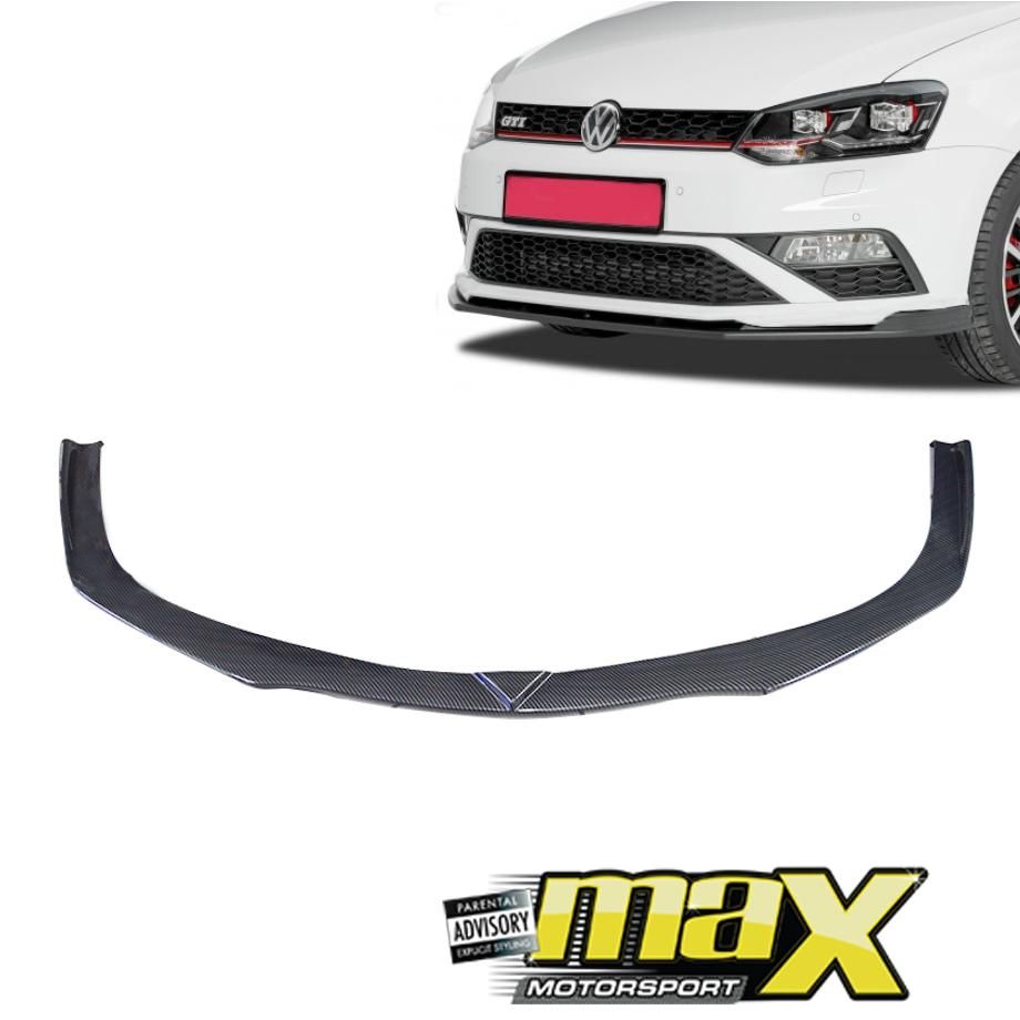 Universal Carbon Front Lip Spoiler maxmotorsports