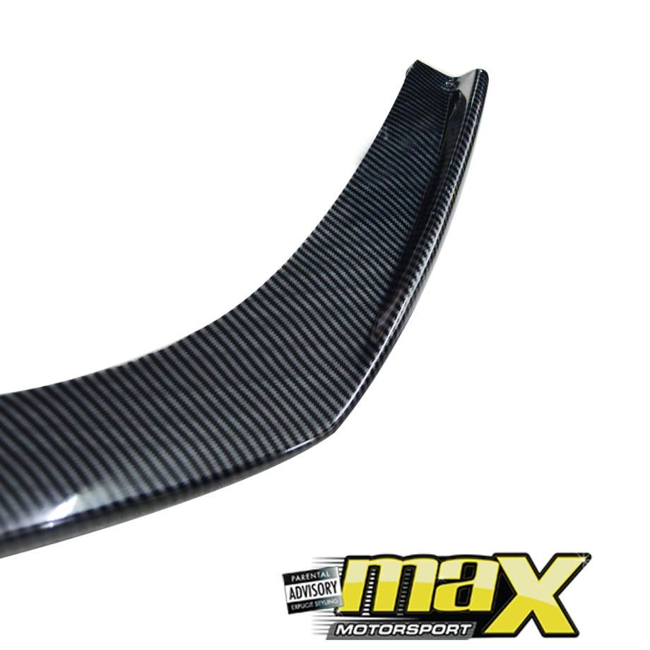 Universal Carbon Front Lip Spoiler maxmotorsports