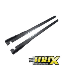 Load image into Gallery viewer, Universal Carbon Look Side Skirt Extensions maxmotorsports
