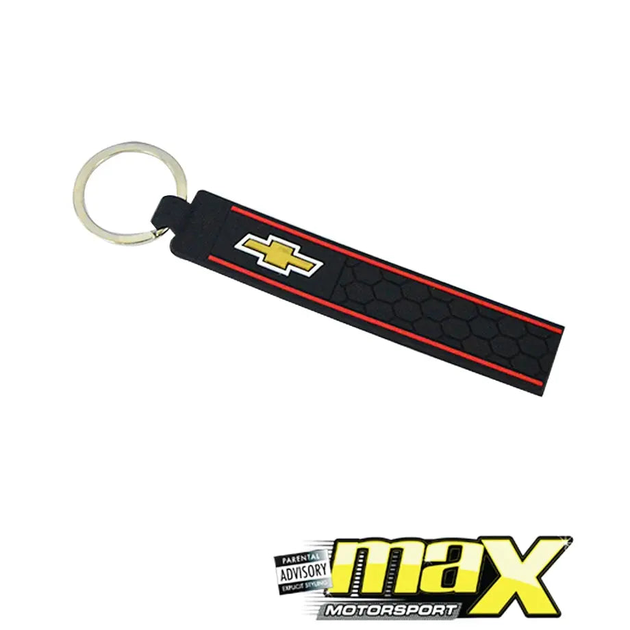 Universal Chevrolet Rubber Key Ring maxmotorsports