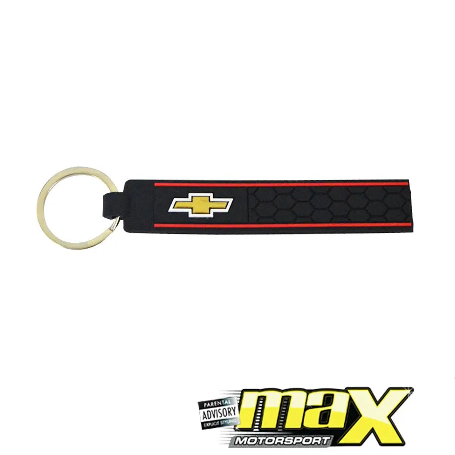 Universal Chevrolet Rubber Key Ring maxmotorsports