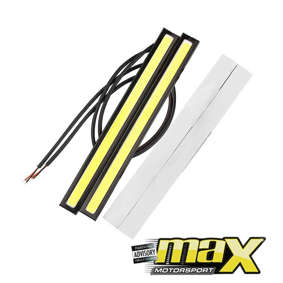 Universal DRL LED Strip Fogs - 14cm Max Motorsport