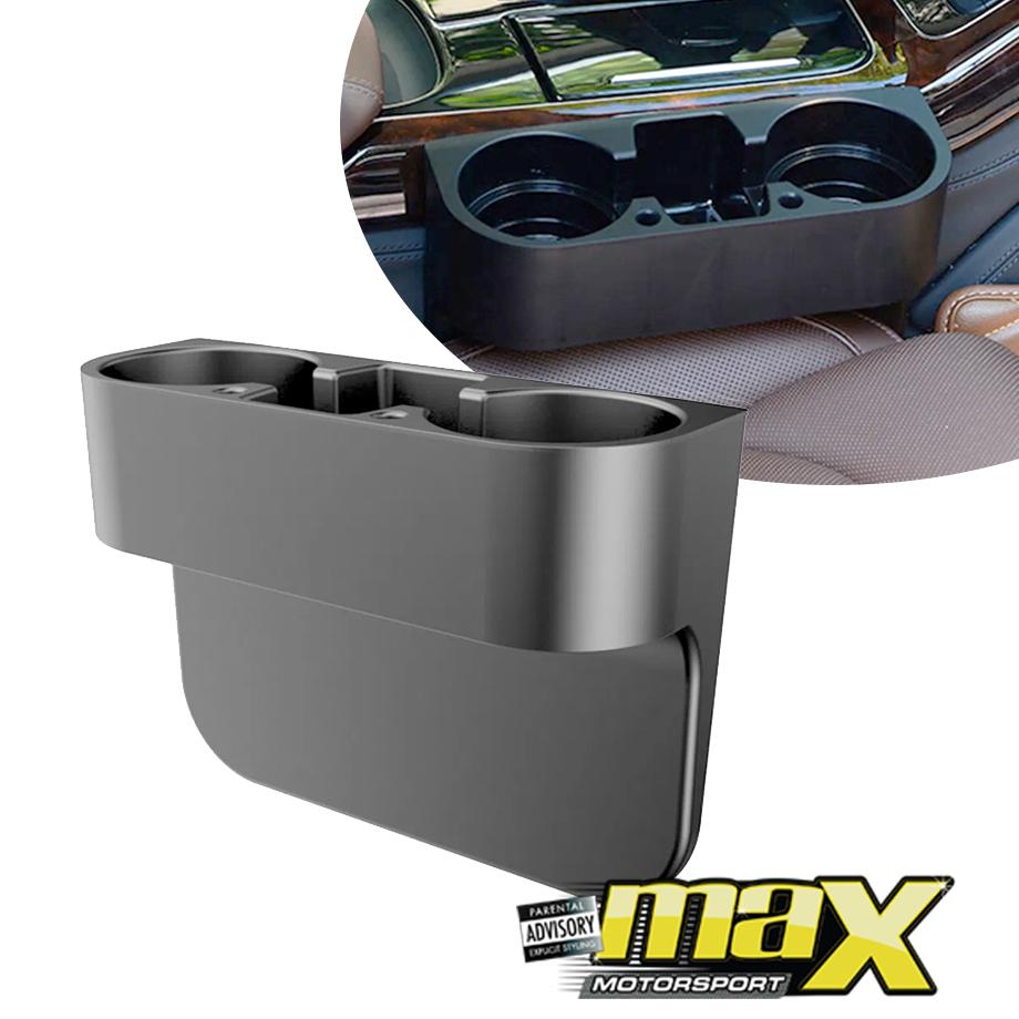 Universal Double Cup Side Pocket Holder Max Motorsport