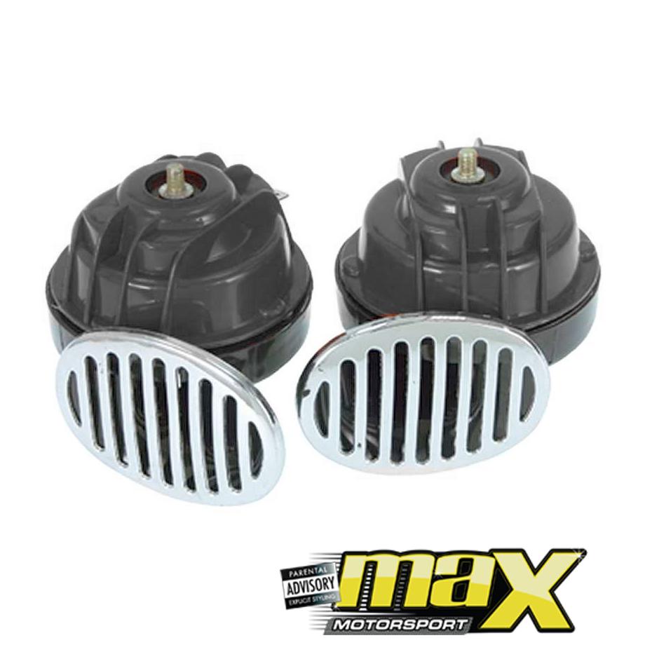 Universal Dual Snail Horn Hooter maxmotorsports