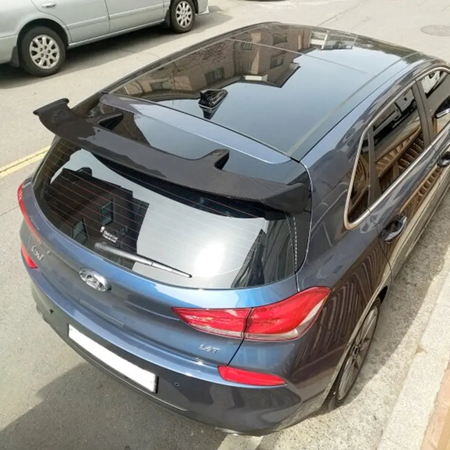 Universal GT Style Gloss Black Hatchback Roof Spoiler Max Motorsport