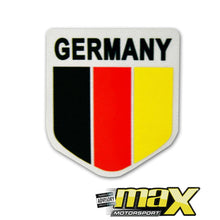 Load image into Gallery viewer, Universal German Shield Vinyl Sticker maxmotorsports

