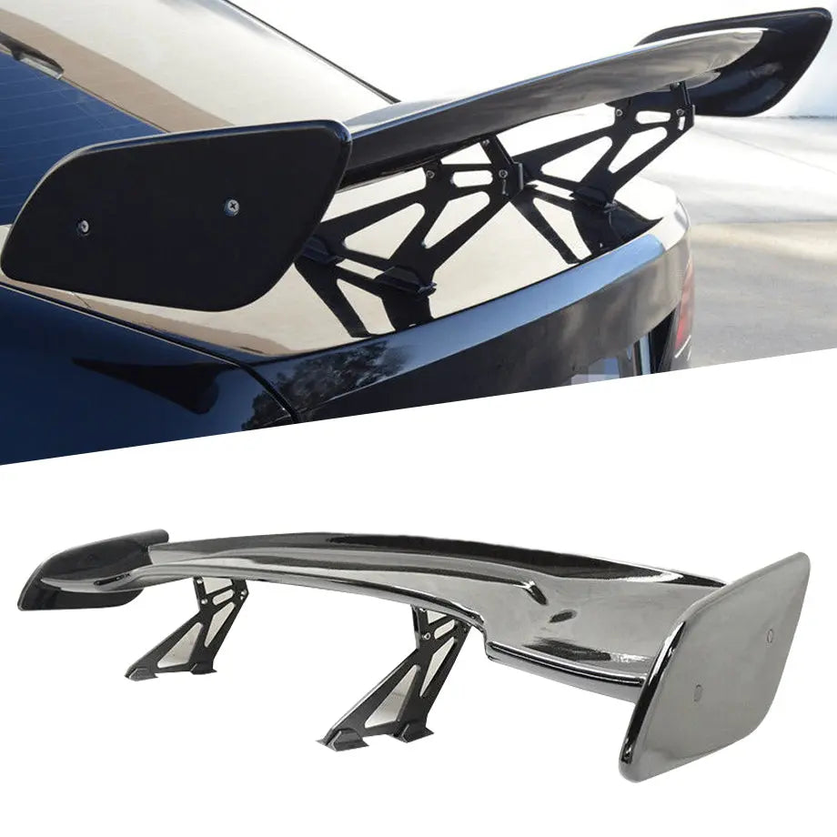 Universal Gloss Black Aluminium Touring Wing maxmotorsports