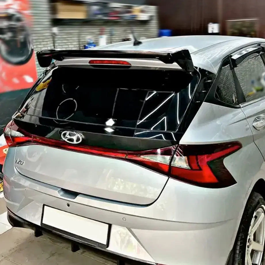 Universal Gloss Black Hatchback Roof Spoiler Max Motorsport