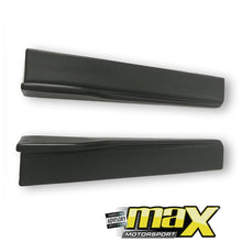 Load image into Gallery viewer, Universal Gloss Black Side Skirt Splitters / Extensions maxmotorsports
