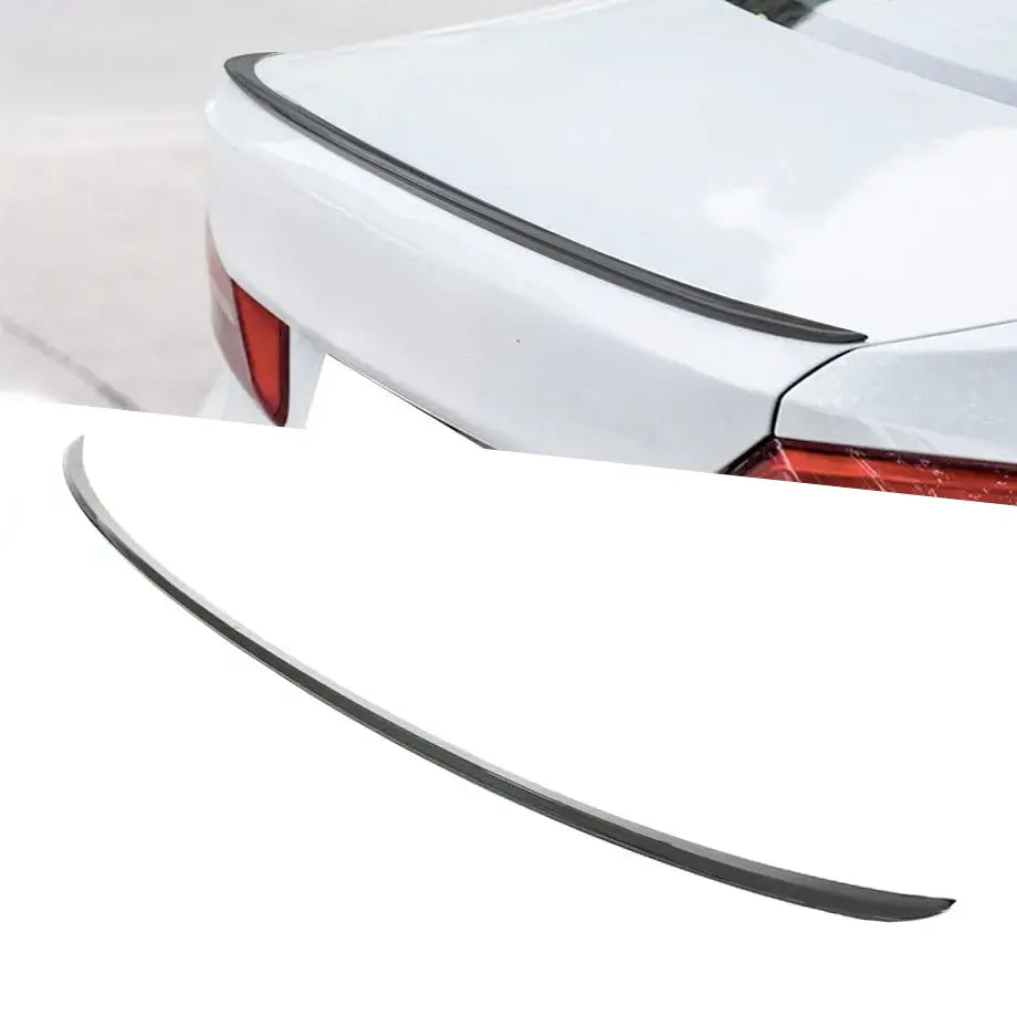 Universal Gloss Black Slim Rubber Bootspoiler Max Motorsport