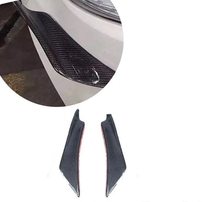 Universal Gloss Carbon Fibre Bumper Canards maxmotorsports