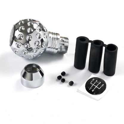 Universal Golf Ball Style Gear Knob (Chrome) maxmotorsports