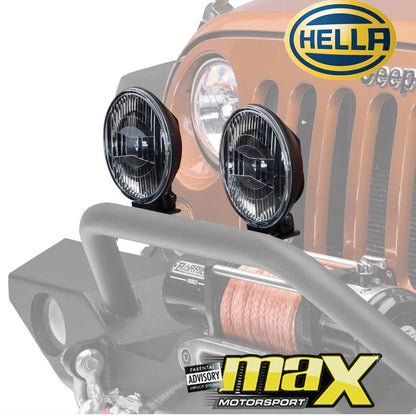 Universal Hella Comet 500 Black Magic Spotlamps (Pair) Max Motorsport