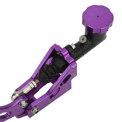 Universal Hydraulic Drift Racing Hand Brake With Oil Reservoir - Purple maxmotorsports