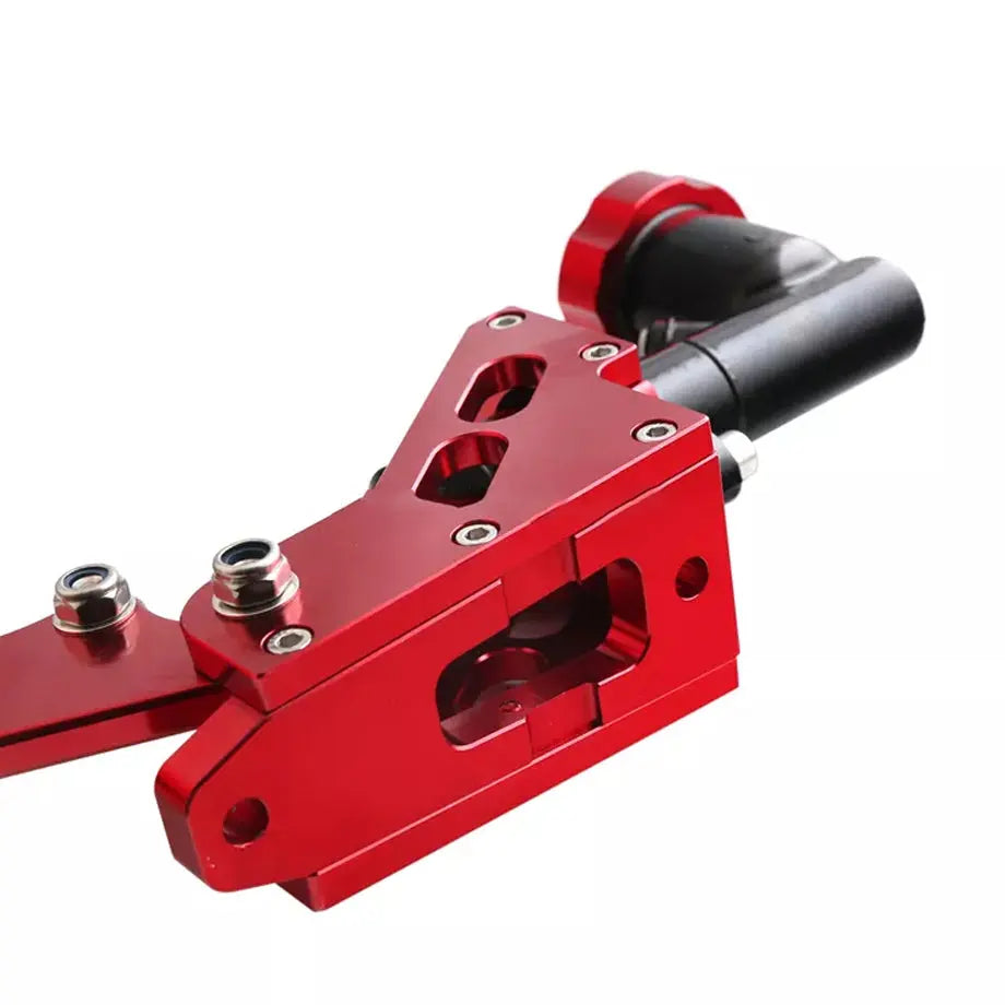 Universal Hydraulic Drift Racing Hand Brake With Oil Reservoir - Red maxmotorsports