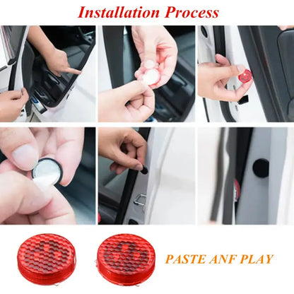 Universal LED Car Door Warning Light (Red) Max Motorsport