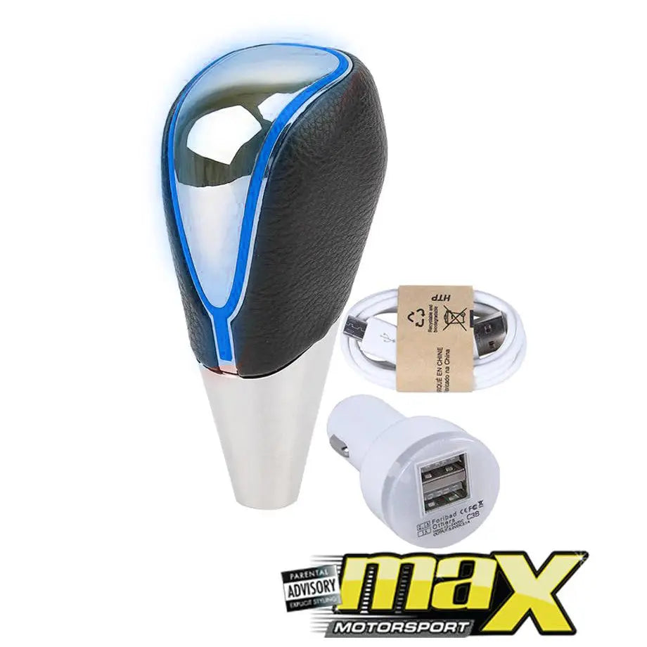 Universal LED Light Up Gear Knob - Blue Max Motorsport