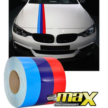 Load image into Gallery viewer, Universal M Performance Reflective Stripes maxmotorsports
