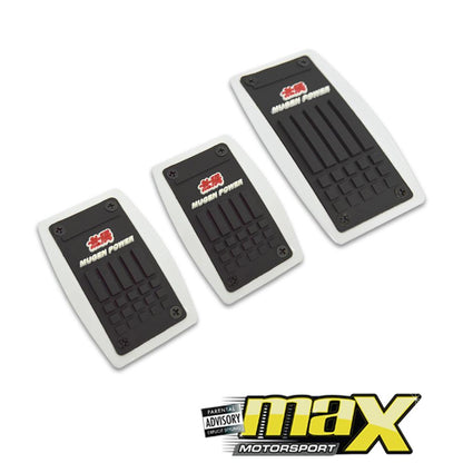 Universal Mugen Rubber Pedals (Manual) maxmotorsports