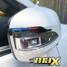 Load image into Gallery viewer, Universal Performance Carbon Fibre Side Mirror Badge maxmotorsports

