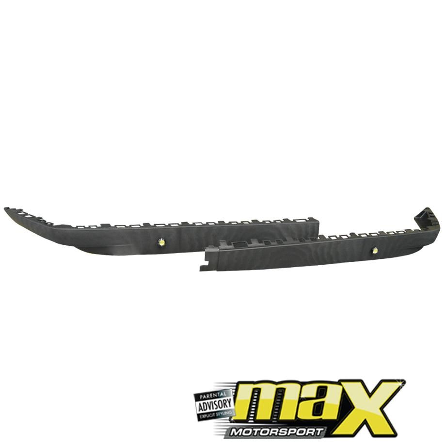 Universal Plastic Front Spoiler With Eagle Eye Fogs maxmotorsports