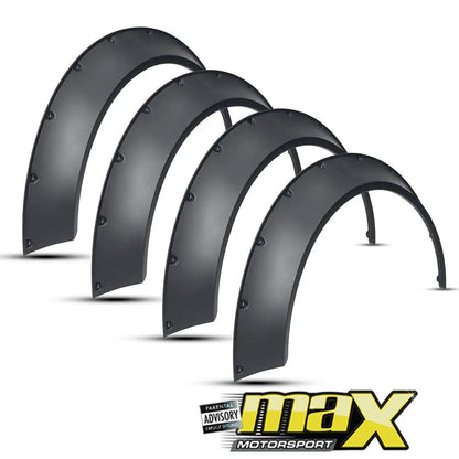 Universal Plastic Studded Wheel Arches maxmotorsports