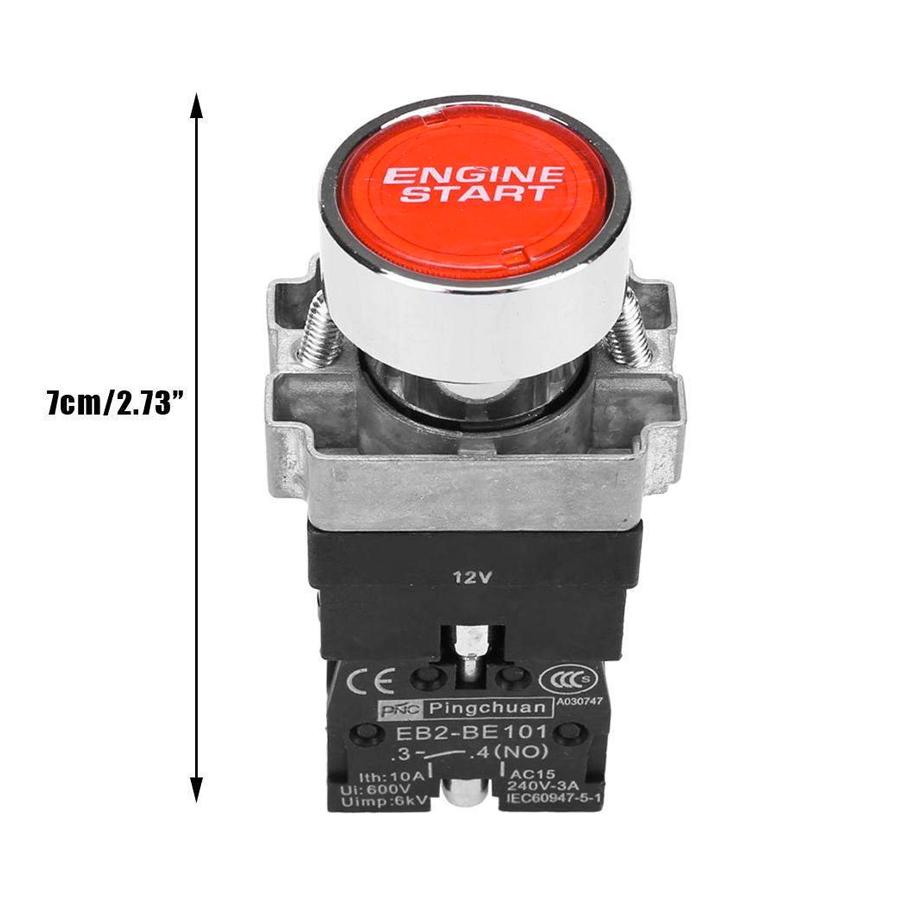 Universal Push Engine Start Button – Max Motorsport