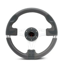 Load image into Gallery viewer, Universal Racing Style Steering Wheel - Carbon Look Max Motorsport
