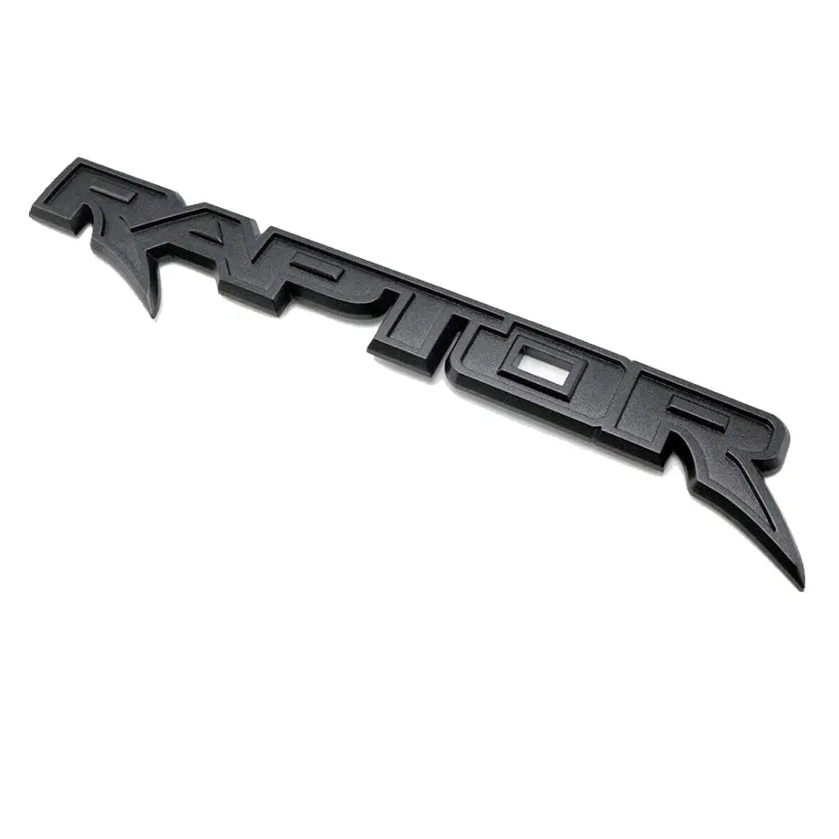 Universal Raptor Stick On Emblem Badge (Grey) – Max Motorsport