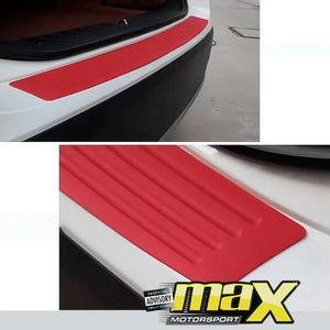 Universal Red Rubber Boot Protector Strip maxmotorsports