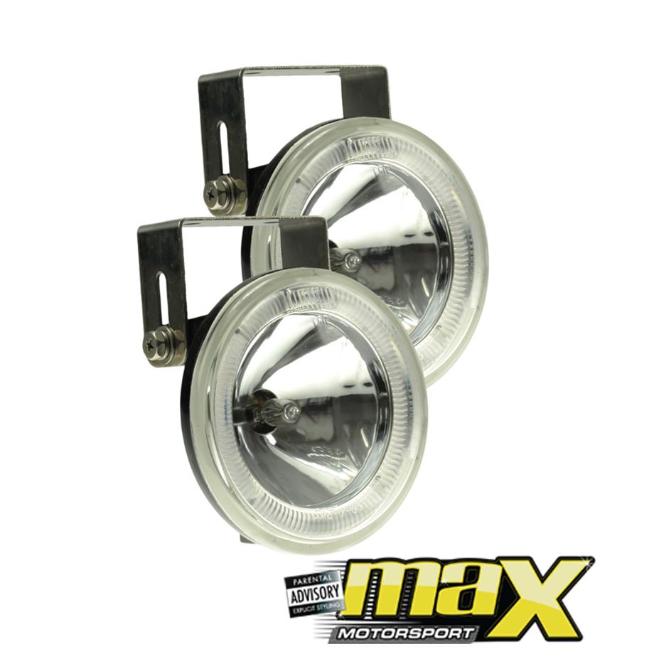 Universal Round Angel Eye Fogs maxmotorsports