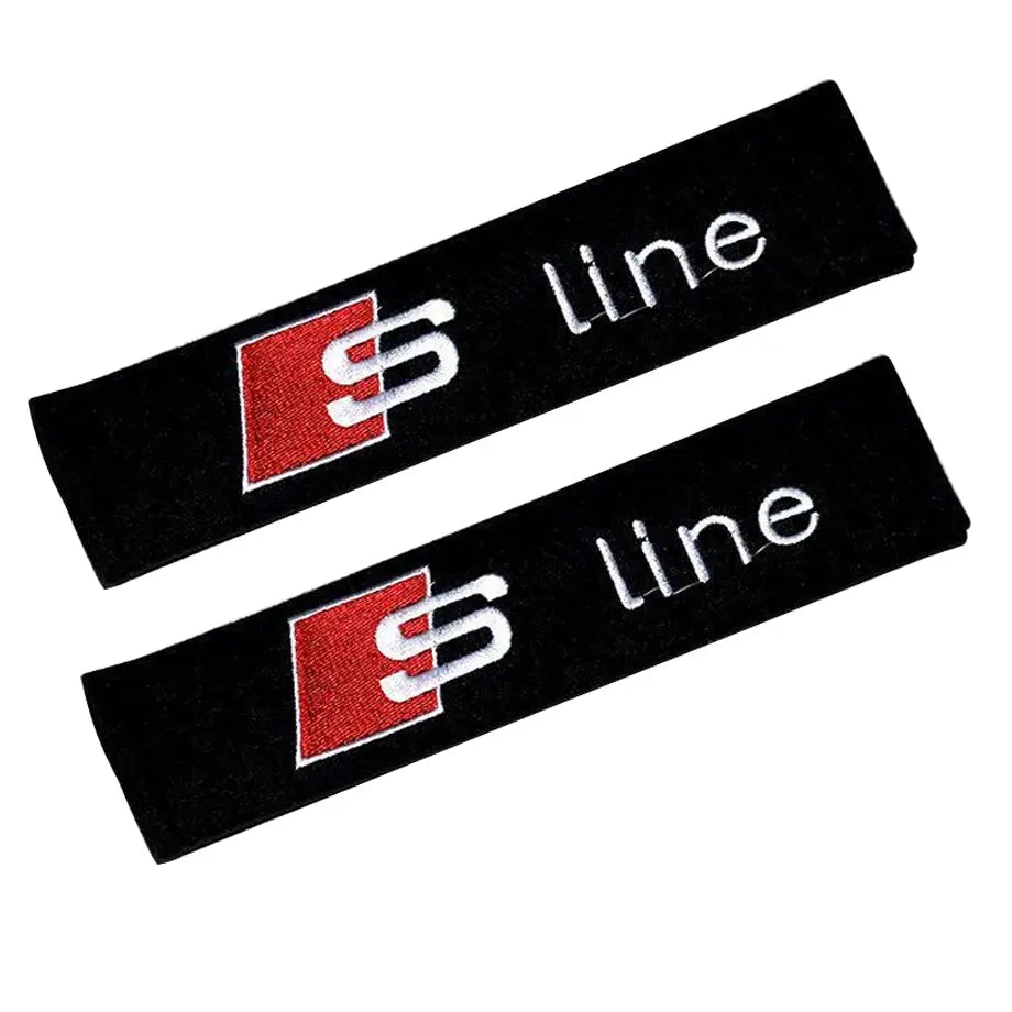Universal S Line Seatbelt Pads (Cloth) maxmotorsports