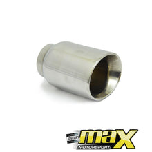 Load image into Gallery viewer, Universal Single Oval Exhaust Tailpipe (60mm Outlet) maxmotorsports
