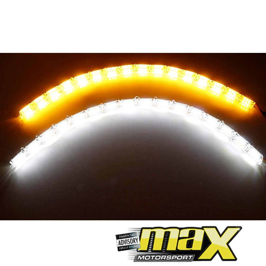 Universal Square LED Sequential Strip 55cm – Max Motorsport