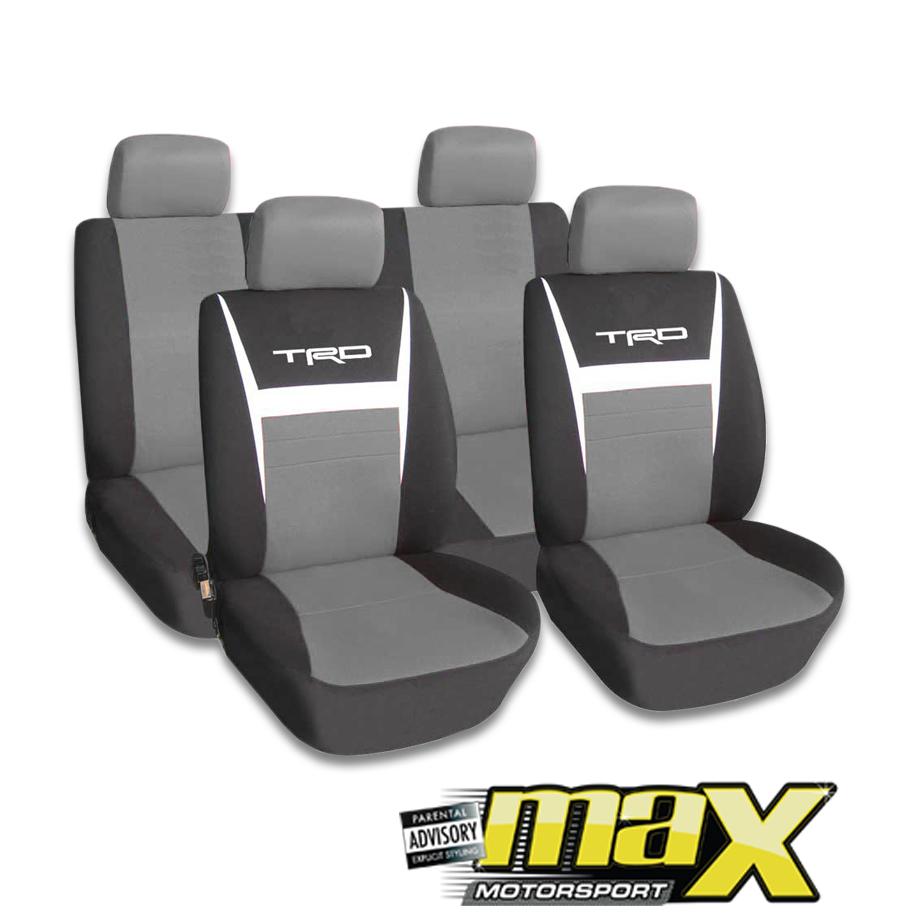 Universal TRD Car Seat Covers - 8 Piece – Max Motorsport