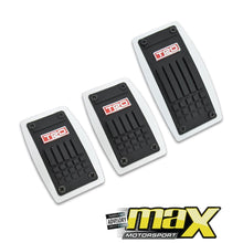 Load image into Gallery viewer, Universal TRD Rubber Pedals (Manual) maxmotorsports
