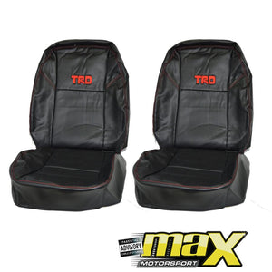 Universal Toyota Single Cab  Bakkie Leather Look TRD Seat Cover maxmotorsports